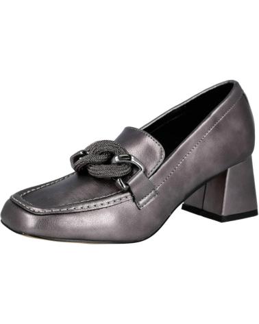 Scarpe-De-Mujer-AZAREY-459J090-ZAPATOS-MOCASINES-METALIZADOS-DE-TACON-MEDIO-PLOMO