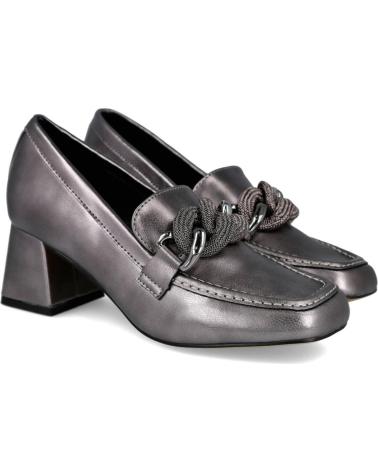 Scarpe-De-Mujer-AZAREY-459J090-ZAPATOS-MOCASINES-METALIZADOS-DE-TACON-MEDIO-PLOMO