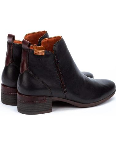 Botins de Mulher PIKOLINOS MALAGA BOTINES CON DETALLE EN TACON PARA MUJER NEGRO