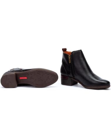 Botins de Mulher PIKOLINOS MALAGA BOTINES CON DETALLE EN TACON PARA MUJER NEGRO