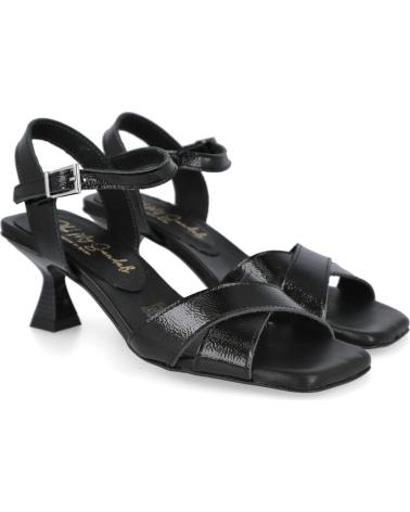 Sandalias de Mujer OH MY SANDALS 5369 SANDALIAS DE TACON MEDIO MUJER NEGRO