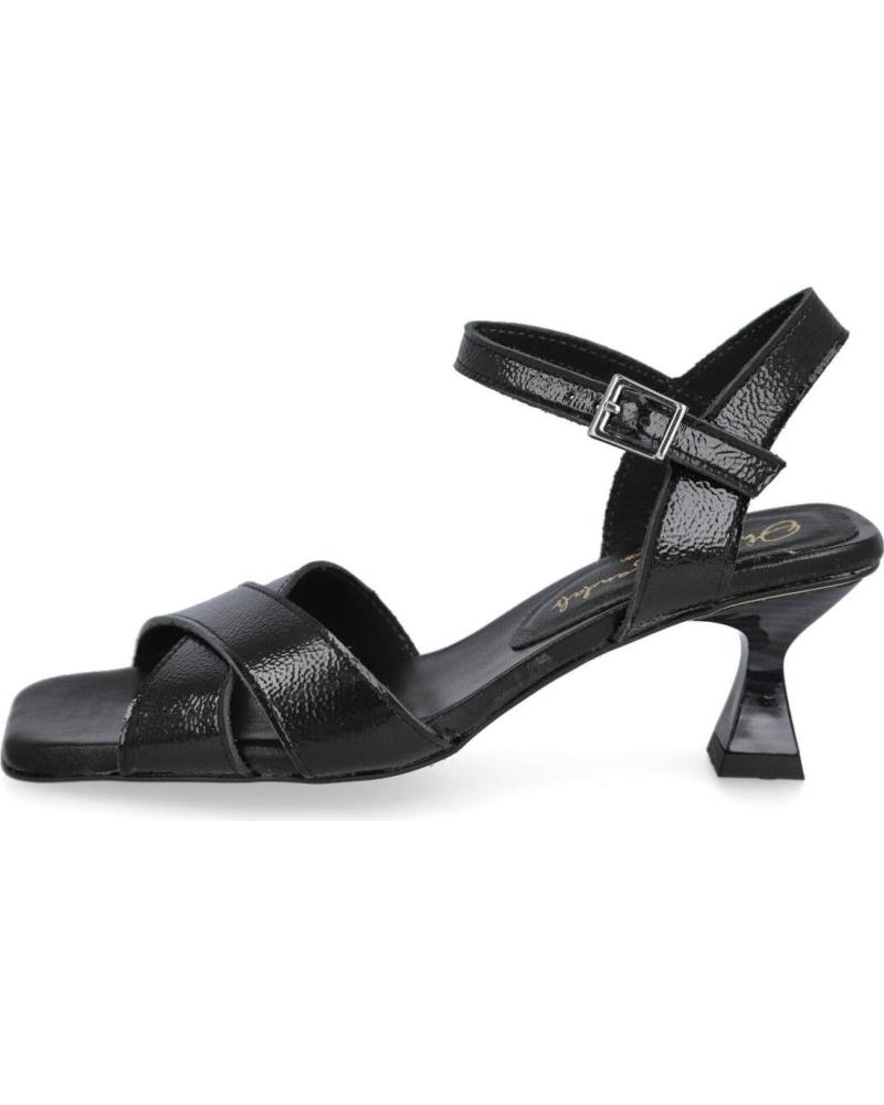 Sandalias de Mujer OH MY SANDALS 5369 SANDALIAS DE TACON MEDIO MUJER NEGRO