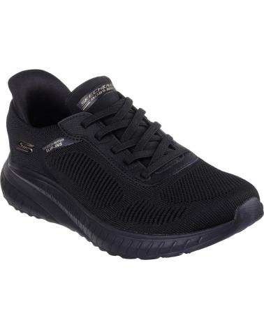 Sneaker-De-Mujer-SKECHERS-117497-SLIP-INS-BOBS-SPORT-SQUAD-CHAOS-NEGRO