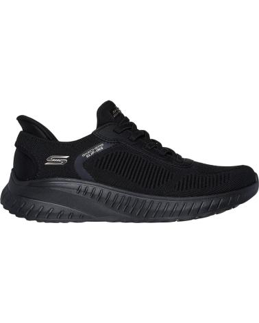 Sneaker-De-Mujer-SKECHERS-117497-SLIP-INS-BOBS-SPORT-SQUAD-CHAOS-NEGRO