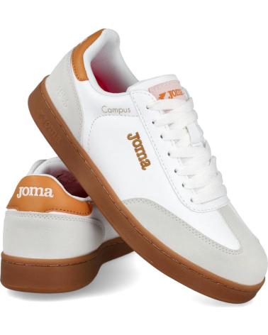 Sneaker-De-Mujer-JOMA-C-CAMPUS-LADY-2408-ZAPATILLAS-CASUAL-DE-MUJER-BLANCO-CORAL