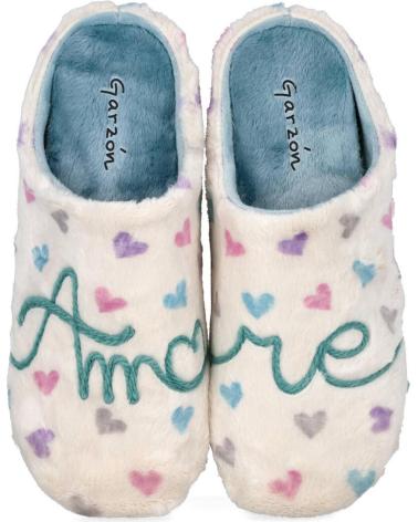 Pantufas de Mulher GARZON 15356-275 ZAPATILLAS DE CASA PARA MUJER ARENA