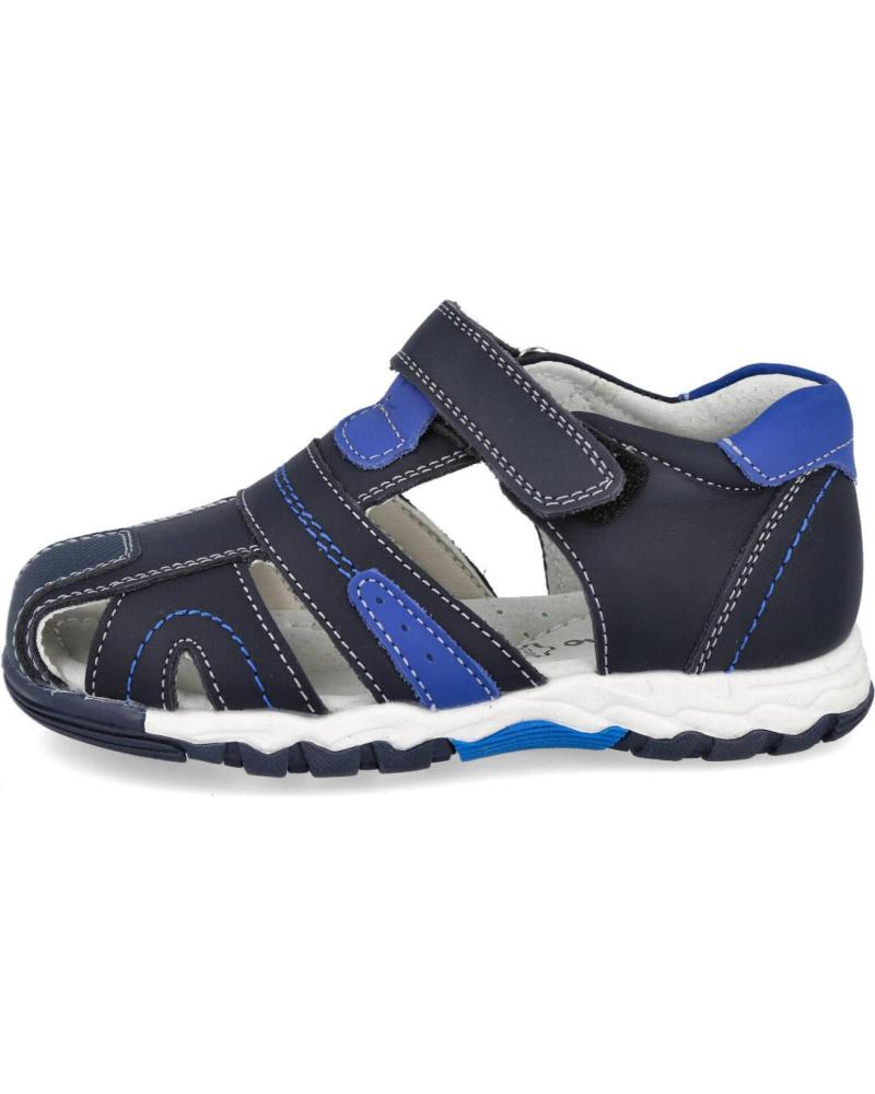 Sandalen für Junge L&R SHOES LR SHOES 3-NA01-A SANDALIAS DE PIEL PARA NINO AZUL