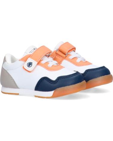 Esportes--De-Niña-CONGUITOS-OSSH502001-ZAPATILLAS-BAREFOOT-BLANCAS-BLANCO-AZUL