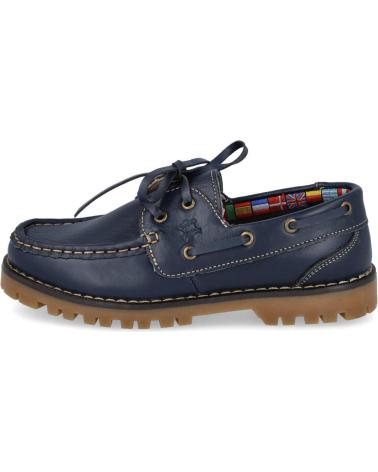 Zapatos de Niño BUBBLE BOBBLE BUBBLE KIDS A767-2 ZAPATOS NAUTICOS NINO AZUL
