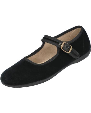 BATILAS SABRINAS DE VELUDO MODELO 11251 PRETO NEGRO