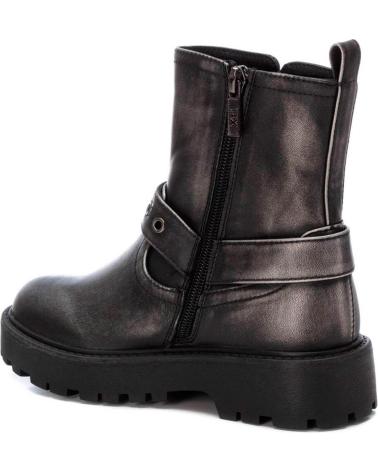 Botas de Niña XTI 150971 BOTAS MOTERAS METALIZADAS DE NINA PLOMO