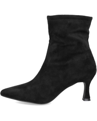 BUBBLE BOBBLE STIVALETTI M2462 TACCO CHUPETE NERI NEGRO