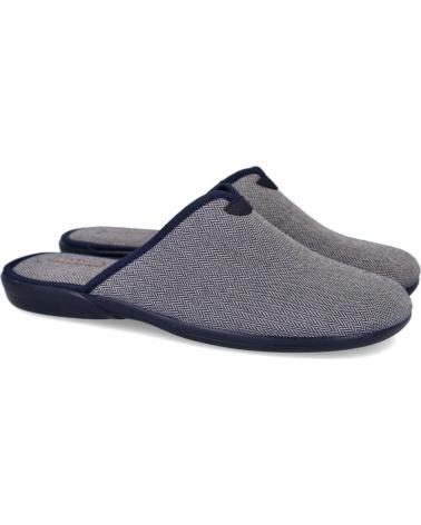 Hausschuhe für Herren DEVALVERDE 3191 ZAPATILLAS DE CASA PARA HOMBRE AZUL