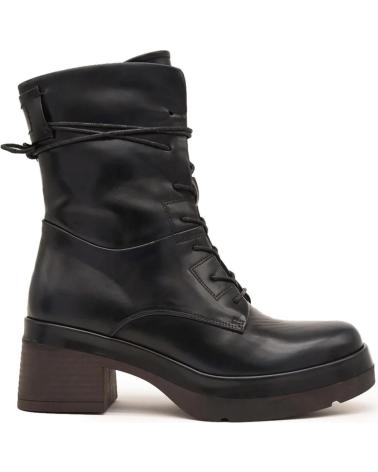Bottes pour Femme AZAREY 494H588 BOTINES MOTEROS S CON CORDONES NEGRO
