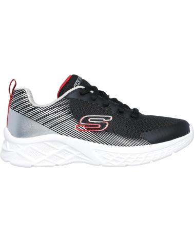 Sportivo per Bambino SKECHERS 403925L MICROSPEC II VOVRIX NEGRO