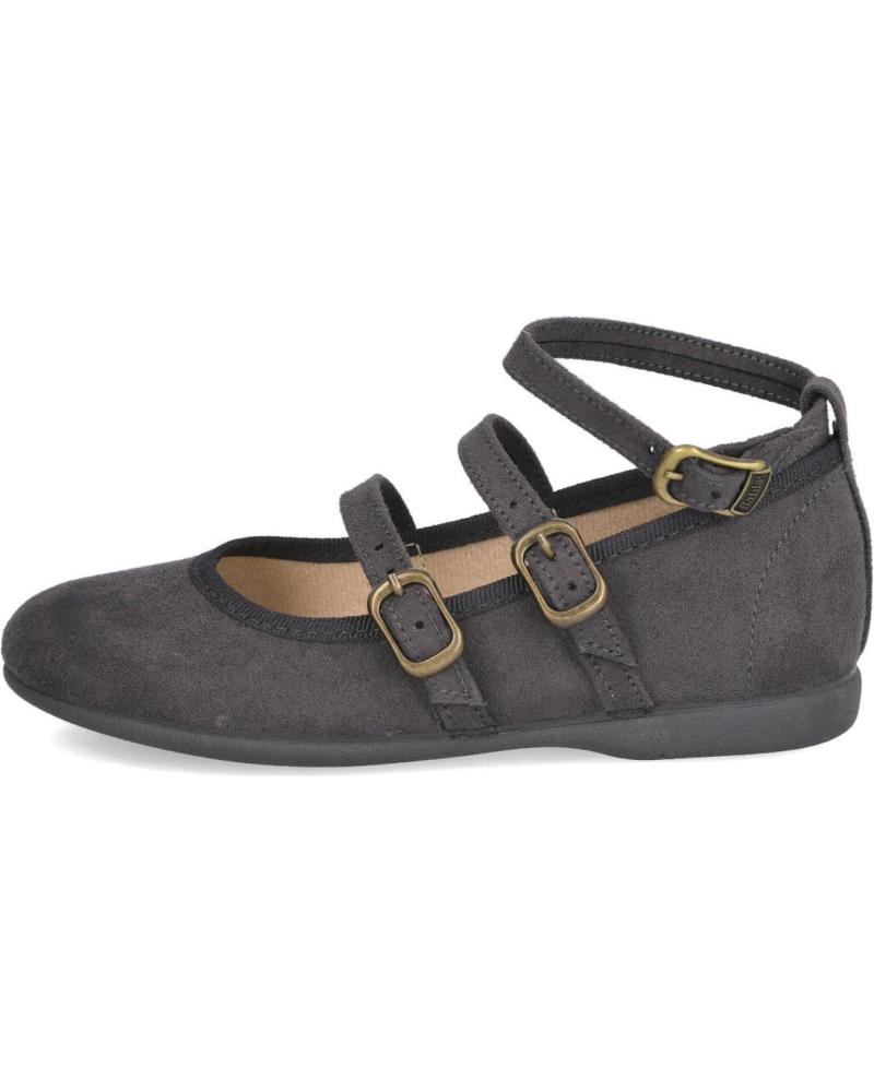 Chaussures pour Fille BATILAS 104-050 MERCEDITAS CON HEBILLAS DE NINA GRIS