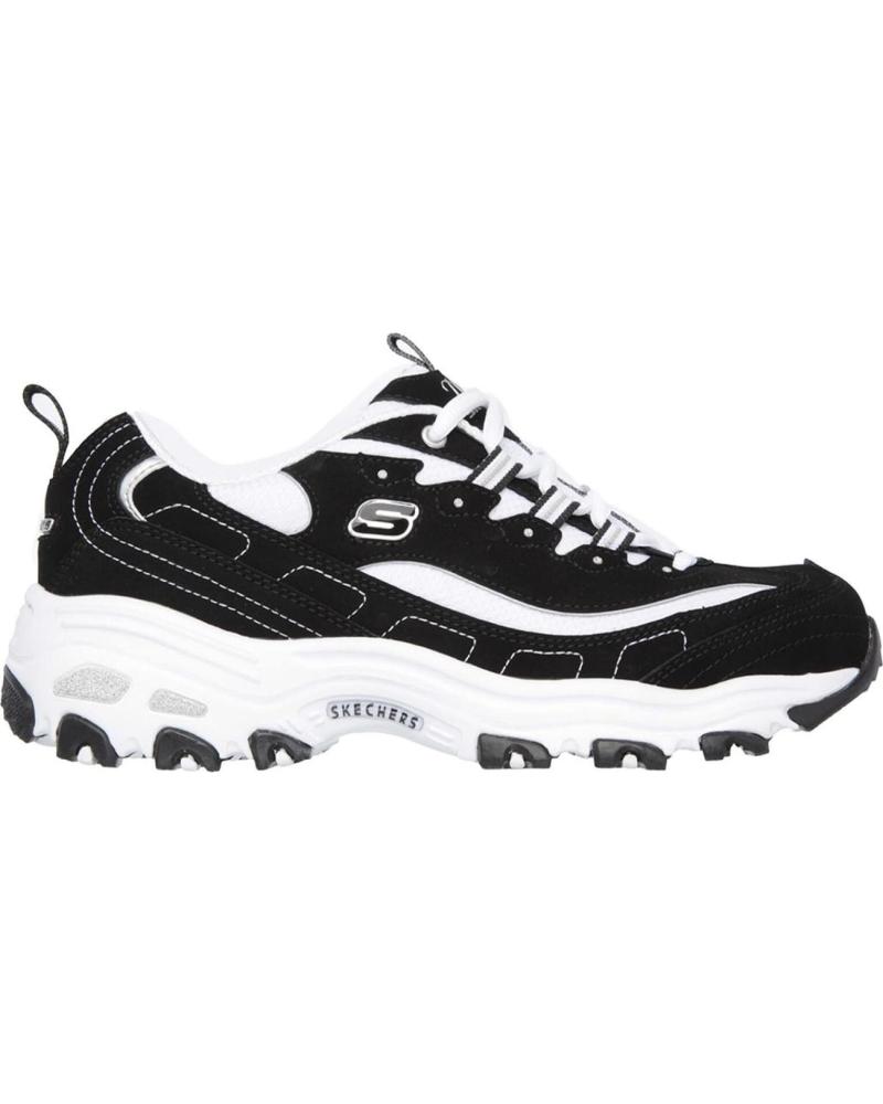 Trainers-De-Mujer-SKECHERS-11930-DLITES---BIGGEST-FAN-BLANCO-NEGRO