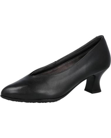Schuhe für Damen PITILLOS 10150 ZAPATOS DE MUJER CON TACON CHUPETE NEGRO