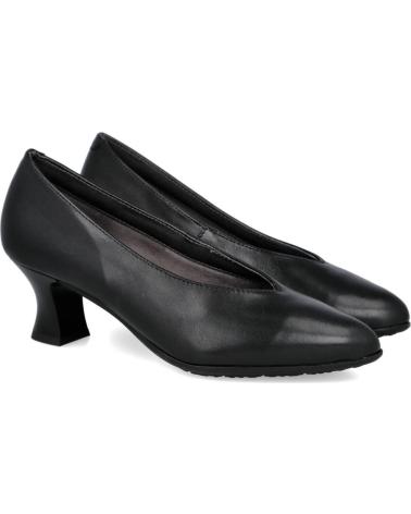 Schuhe für Damen PITILLOS 10150 ZAPATOS DE MUJER CON TACON CHUPETE NEGRO