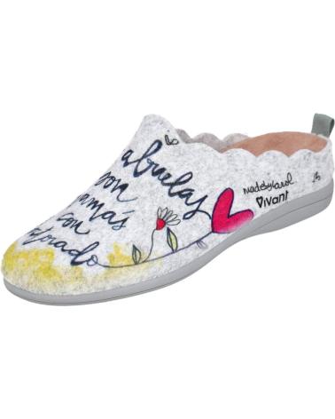 CHINELOS DE CASA VIVANT V-IL-C222325FIGR CINZA PARA MULHER GRIS