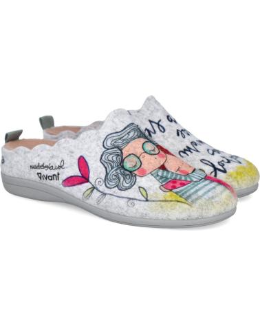 CHINELOS DE CASA VIVANT V-IL-C222325FIGR CINZA PARA MULHER GRIS