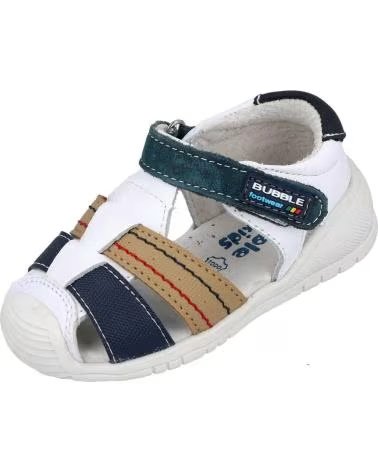 BUBBLE BOBBLE Sandalias 10070-013395 en blanco para ninos BLANCO