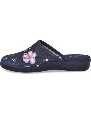 Pantofole per Donna DEVALVERDE 1556 ZAPATILLAS DE CASA PARA MUJER AZUL