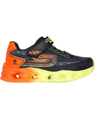 Esportes  de Menino SKECHERS 400604 S-LIGHTS VORTEX 2 0 QUANTROID NEGRO