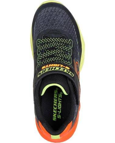 Esportes  de Menino SKECHERS 400604 S-LIGHTS VORTEX 2 0 QUANTROID NEGRO