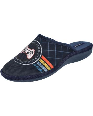 Hausschuhe für Herren PINTURINES J ORTEGA C-221 ZAPATILLAS DE ESTAR POR CASA PARA HOMBRE AZUL