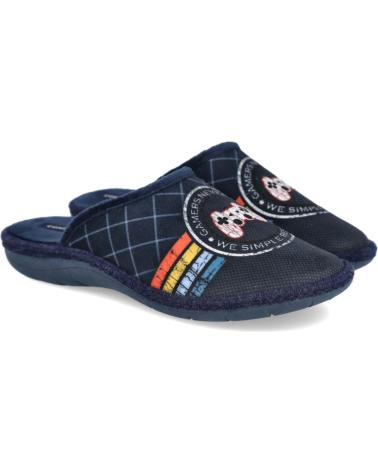 Hausschuhe für Herren PINTURINES J ORTEGA C-221 ZAPATILLAS DE ESTAR POR CASA PARA HOMBRE AZUL