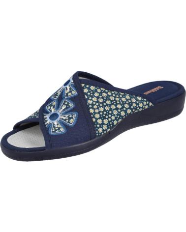 Pantoufles-De-Mujer-DEVALVERDE-1554-ZAPATILLAS-DE-CASA-PARA-MUJER-AZUL