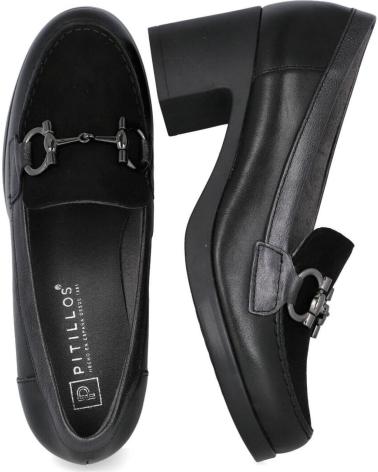 Schuhe-De-Mujer-PITILLOS-30002-ZAPATOS-MOCASINES-DE-TACON-PARA-MUJER-NEGRO