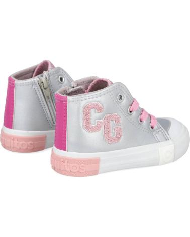 Esportes--De-Niña-CONGUITOS-OSSH127004-ZAPATILLAS-ALTAS-DE-NINA-PLATA