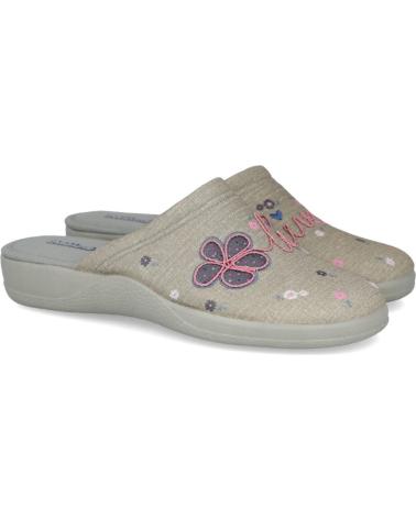 Hausschuhe-De-Mujer-DEVALVERDE-1556-ZAPATILLAS-DE-CASA-PARA-MUJER-GRIS