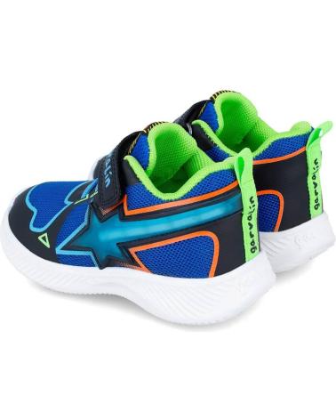Sportivo per Bambino GARVALIN 241805-B008 ZAPATILLAS CON LUCES PARA NINO AZUL