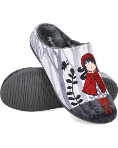 Woman House slipers GARZON 15357-246 ZAPATILLAS DE CASA PARA MUJER GRIS