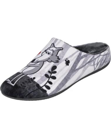 Woman House slipers GARZON 15357-246 ZAPATILLAS DE CASA PARA MUJER GRIS