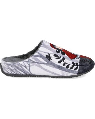 Woman House slipers GARZON 15357-246 ZAPATILLAS DE CASA PARA MUJER GRIS