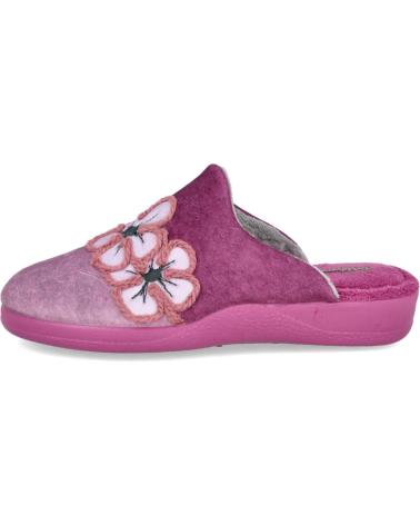 Pantofole per Donna DEVALVERDE 1167 ZAPATILLAS DE CASA PARA MUJER BERENGENA