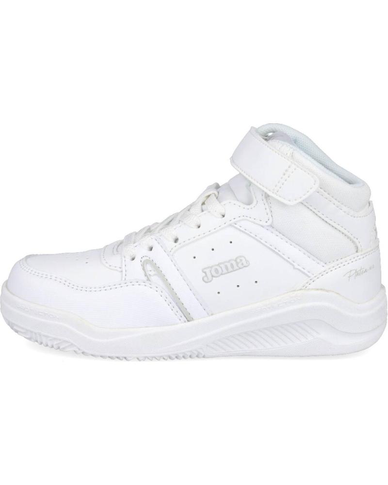 Sportivo-De-Niña-JOMA-PLATEA-MID-JR-2402-ZAPATILLAS-DEPORTIVAS-ALTAS-BLANCO