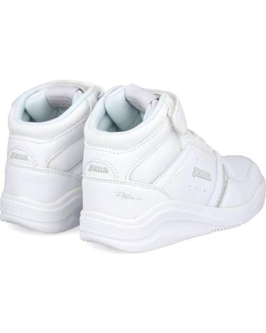 Sportivo-De-Niña-JOMA-PLATEA-MID-JR-2402-ZAPATILLAS-DEPORTIVAS-ALTAS-BLANCO