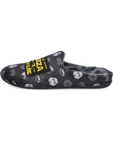 Hausschuhe-De-Hombre-GARZON-8361-246-ZAPATILLAS-DE-CASA-PARA-HOMBRE-NEGRO