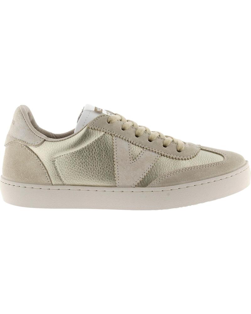 Sneaker für Damen VICTORIA ZAPATILLA BERLIN CICLISTA METALIZADO 1126197 PLATINO
