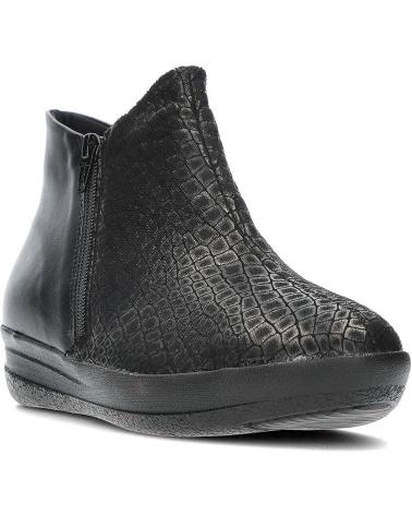 Woman Mid boots D`CUTILLAS BOTIN DOCTOR CUTILLAS 50752 ESCAMAS NEGRO