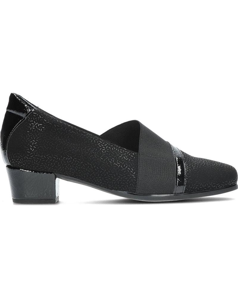 Woman Flat shoes D`CUTILLAS ZAPATOS CON TACON DOCTOR CUTILLAS 81753 ANCHO ESPECIAL NEGRO