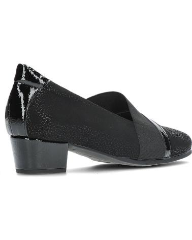 Woman Flat shoes D`CUTILLAS ZAPATOS CON TACON DOCTOR CUTILLAS 81753 ANCHO ESPECIAL NEGRO