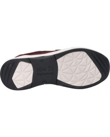 Deportivas de Mujer JOSEP SEIBEL ELI-50 NUBUCK BURDEOS GRANATE