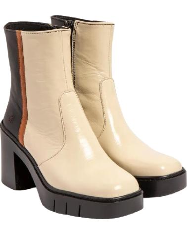 Botas de Mulher ART BOTA MUJER 1974 BERNA CREAM-BLACK