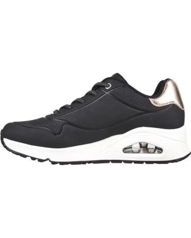 Tênis-casuais-para-mulheres-SKECHERS-DEPORTIVAS-EN-COLOR-PARA-NEGRO